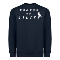 Navy lilith woman figure Heavyweight Sweatshirt - artisFamous