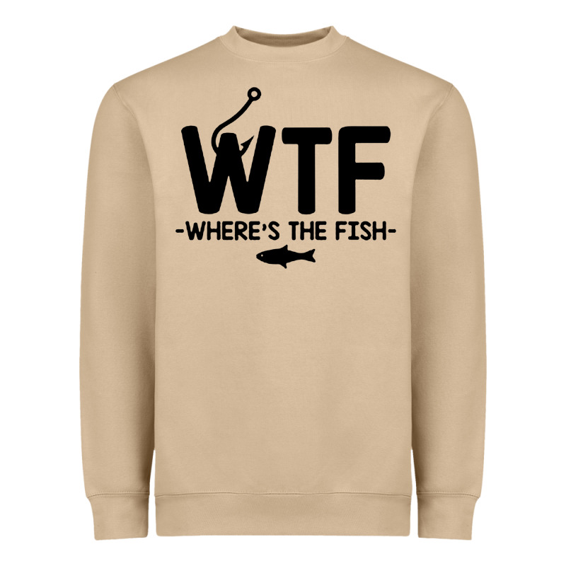Where's The Fish Heavyweight Sweatshirt by artisFamous | Teevron