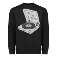 Black for the record Heavyweight Sweatshirt - artisFamous