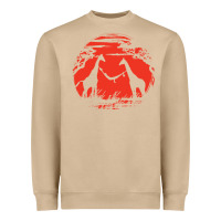 Mushroom giraffe Heavyweight Sweatshirt - artisFamous