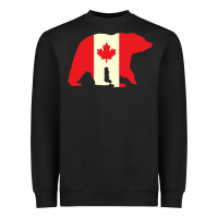 Black Canadian Bear Heavyweight Sweatshirt - artisFamous