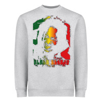 Heather Grey alpha blondy Heavyweight Sweatshirt - artisFamous