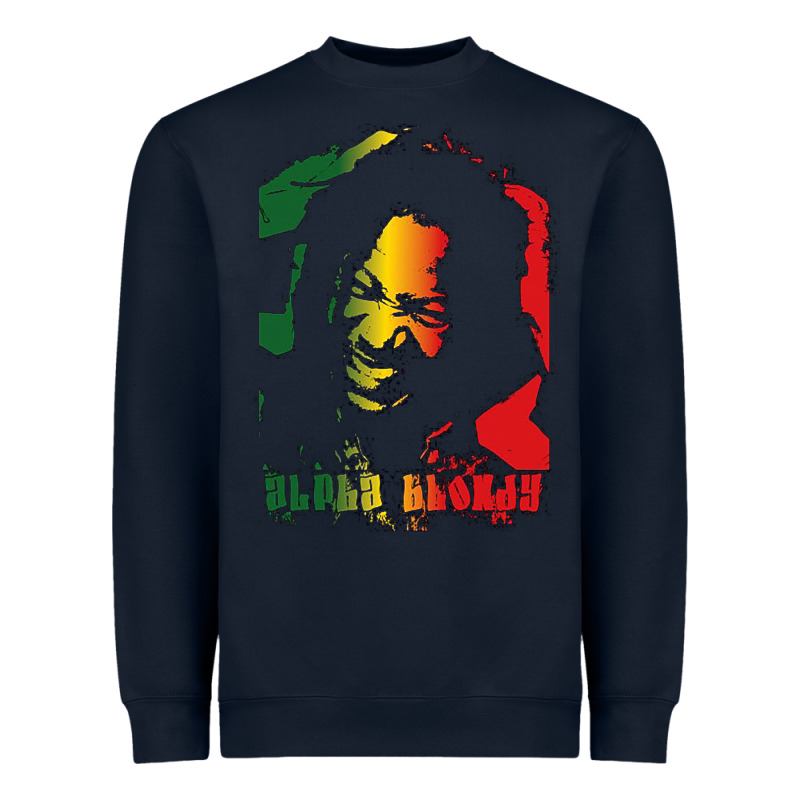 Alpha Blondy Heavyweight Sweatshirt by artisFamous | Teevron