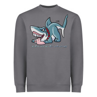 Storm Sharkdog Sticker Heavyweight Sweatshirt - artisFamous