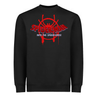 Black into the spider verse film Heavyweight Sweatshirt - artisFamous