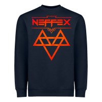 Navy neffex music Heavyweight Sweatshirt - artisFamous