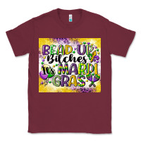 Burgundy bead up bitches Classic Tee - CowGirlArtShop
