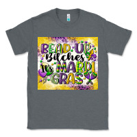 Charcoal Heather bead up bitches Classic Tee - CowGirlArtShop