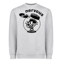 Heather Grey records Heavyweight Sweatshirt - artisFamous