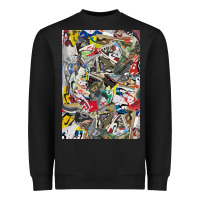 Black sneaker searth Heavyweight Sweatshirt - artisFamous