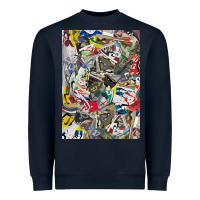 Navy sneaker searth Heavyweight Sweatshirt - artisFamous