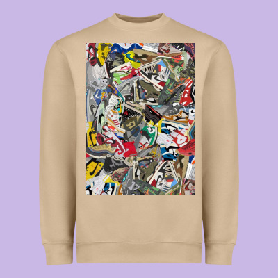 Sneaker Searth Heavyweight Sweatshirt Designed By Artisfamous