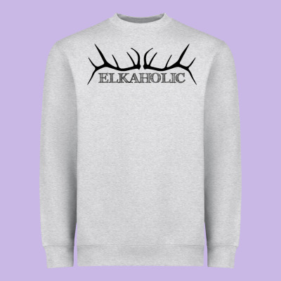Elkaholic Heavyweight Sweatshirt Designed By Artisfamous