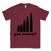 Burgundy Got Ammo Classic Tee - Bettercallsaul