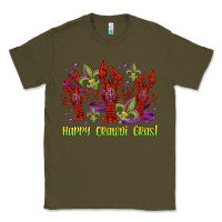 Army Green happy crawdi gras mardi gras carnival Classic Tee - Jasminsmagicworld