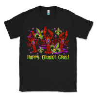 Black happy crawdi gras mardi gras carnival Classic Tee - Jasminsmagicworld