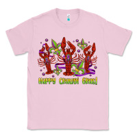 Bubblegum Pink happy crawdi gras mardi gras carnival Classic Tee - Jasminsmagicworld