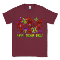 Burgundy happy crawdi gras mardi gras carnival Classic Tee - Jasminsmagicworld