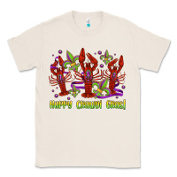 Natural happy crawdi gras mardi gras carnival Classic Tee - Jasminsmagicworld