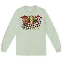 Matcha Christmas heifers front view Long Sleeve Tee - RanaPortraitStore