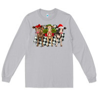 Moon Dust Christmas heifers front view Long Sleeve Tee - RanaPortraitStore