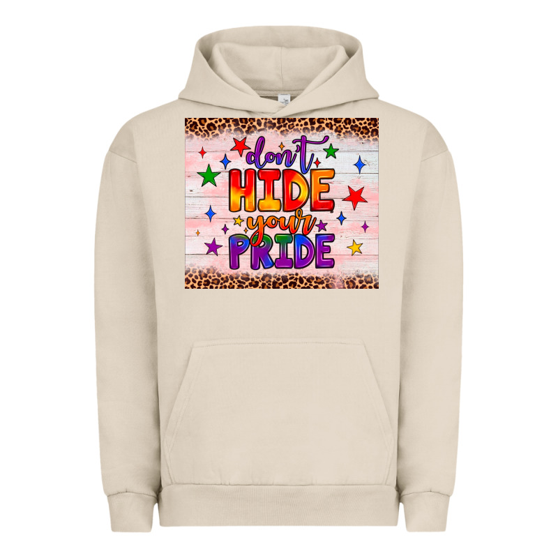 Don't Hide Your Pride Tumbler Urban Hoodie by JahusDesignShop | Teevron