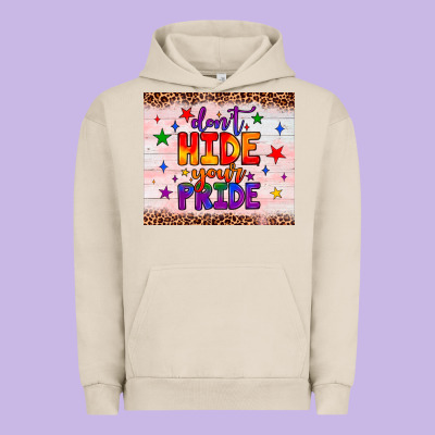 Don't Hide Your Pride Tumbler Urban Hoodie Designed By Jahusdesignshop