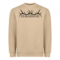 Mushroom Elkaholic Heavyweight Sweatshirt - artisFamous
