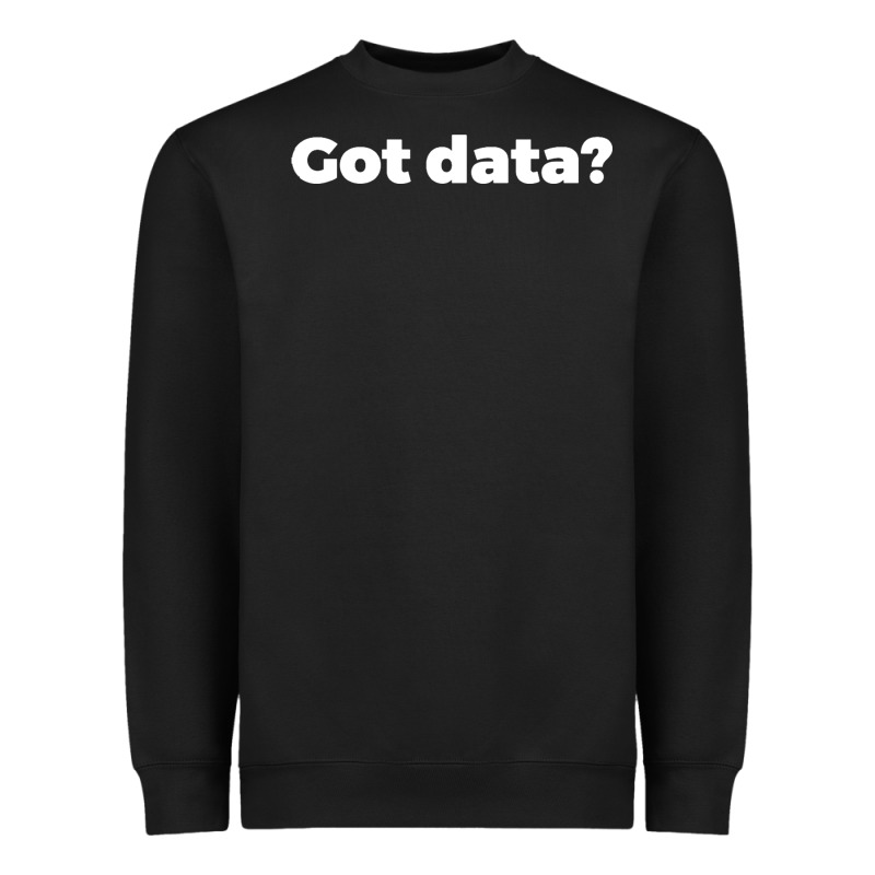 Data Science Humor White Heavyweight Sweatshirt by artisFamous | Teevron