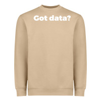 Mushroom data science humor white Heavyweight Sweatshirt - artisFamous