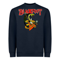 Navy blackfoot Heavyweight Sweatshirt - artisFamous