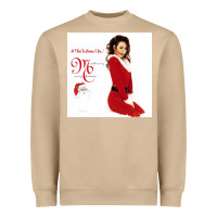 Mushroom All I Want for Christmas Is You Heavyweight Sweatshirt - artisFamous