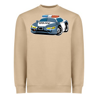 Mushroom police car Heavyweight Sweatshirt - artisFamous