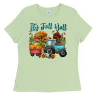 Matcha its fall yall Ladies Tee - CowGirlArtShop