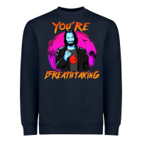 Navy you are breathtaking keanu reeves actor Heavyweight Sweatshirt - artisFamous