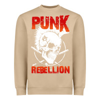 Mushroom music punk Heavyweight Sweatshirt - artisFamous