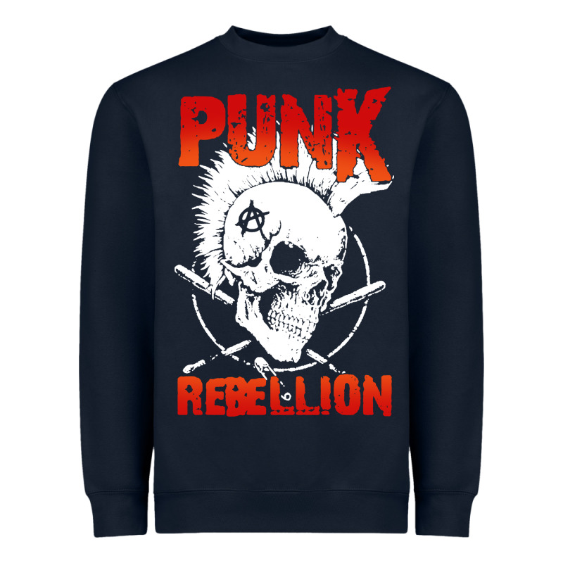 Music Punk Heavyweight Sweatshirt by artisFamous | Teevron