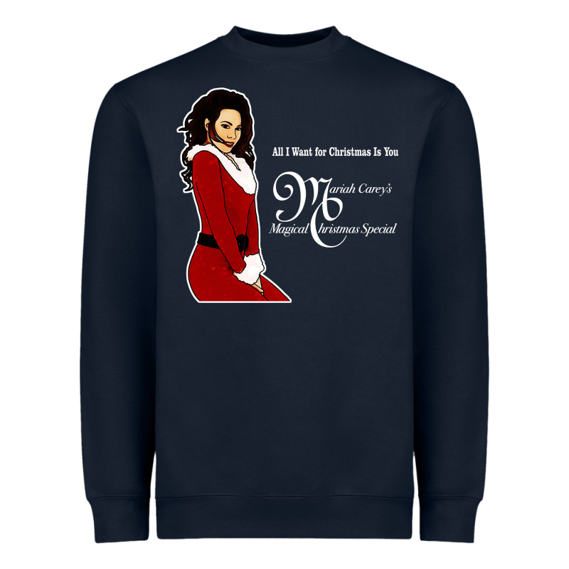 All I Want For Christmas Is You Heavyweight Sweatshirt by artisFamous | Teevron
