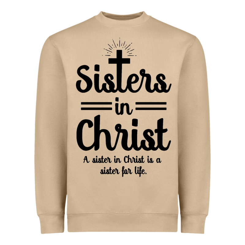 Sister In Christ Heavyweight Sweatshirt by artisFamous | Teevron