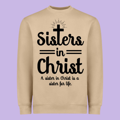 Sister In Christ Heavyweight Sweatshirt Designed By Artisfamous