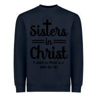 Navy sister in christ Heavyweight Sweatshirt - artisFamous
