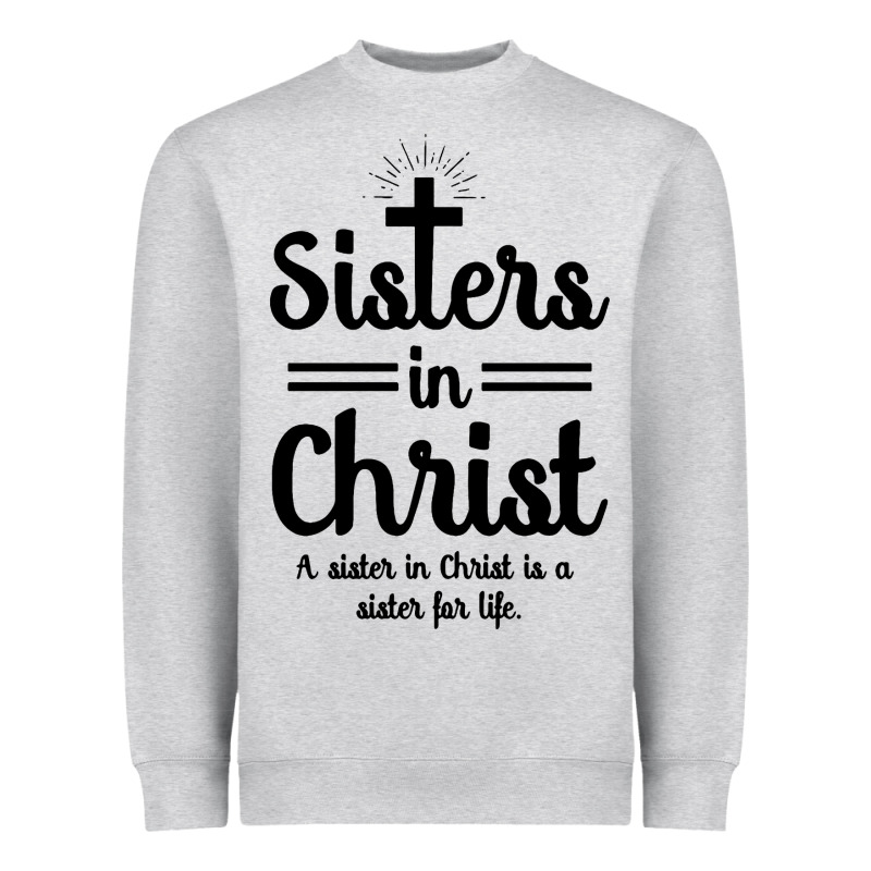 Sister In Christ Heavyweight Sweatshirt by artisFamous | Teevron
