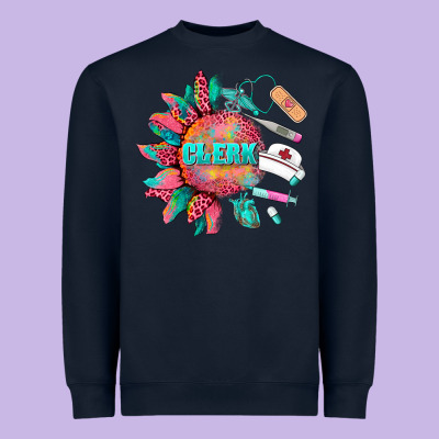 Western Clerk Medical Instruments Heavyweight Sweatshirt Designed By Barkaloodesign