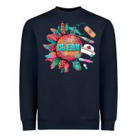 Navy western clerk medical instruments Heavyweight Sweatshirt - BarkalooDesign