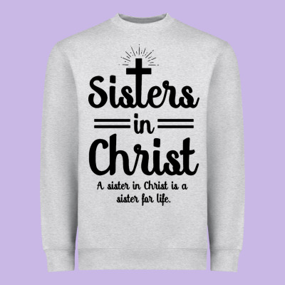 Sister In Christ Heavyweight Sweatshirt Designed By Artisfamous