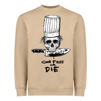 Mushroom bourdain cook free or die Heavyweight Sweatshirt - artisFamous