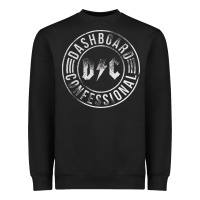 Black DASHBOARD CONFESSIONAL Heavyweight Sweatshirt - artisFamous