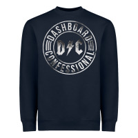 Navy DASHBOARD CONFESSIONAL Heavyweight Sweatshirt - artisFamous