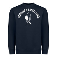 Navy DASHBOARD CONFESSIONAL Heavyweight Sweatshirt - artisFamous