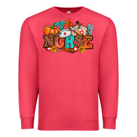 Cardinal nurse with fall element Premium Sweatshirt - AdoDesignShop